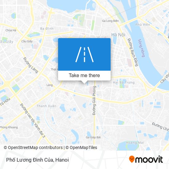 Phố Lương Đình Của map