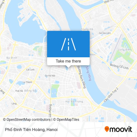 Phố Đinh Tiên Hoàng map
