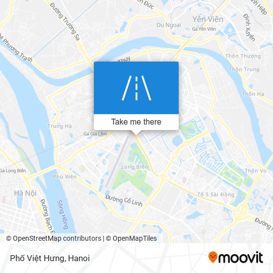 Phố Việt Hưng map
