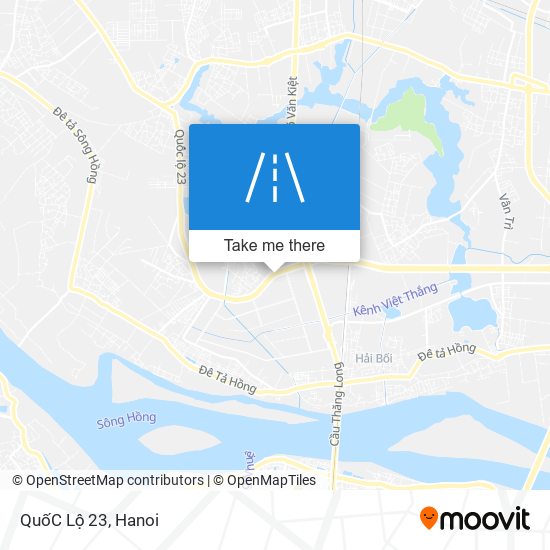 QuốC Lộ 23 map