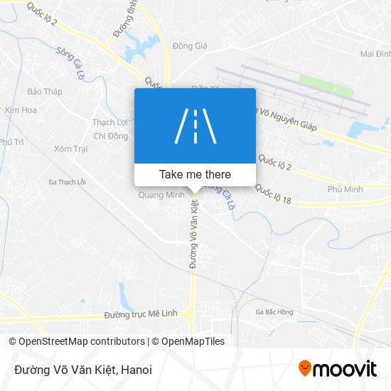 Đường Võ Văn Kiệt map