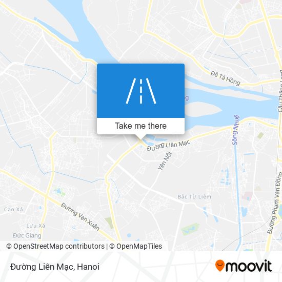 Đường Liên Mạc map