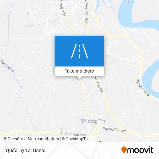 Quốc Lộ 1a map