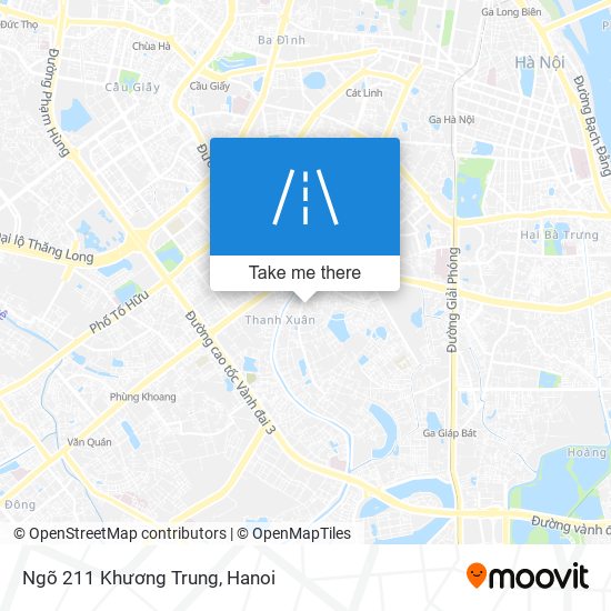 Ngõ 211 Khương Trung map