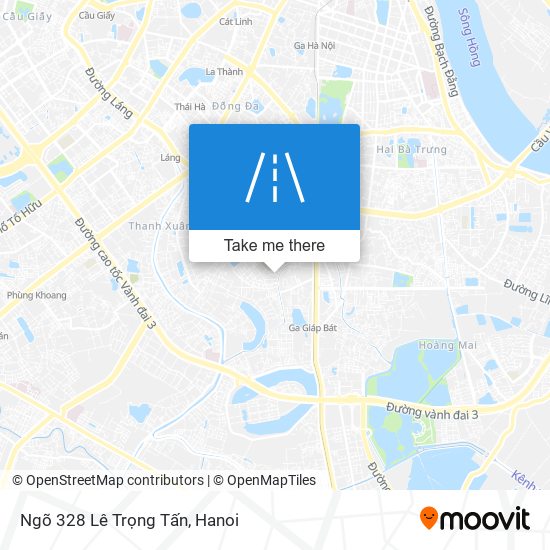 Ngõ 328 Lê Trọng Tấn map