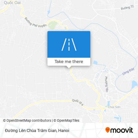 Đường Lên Chùa Trăm Gian map