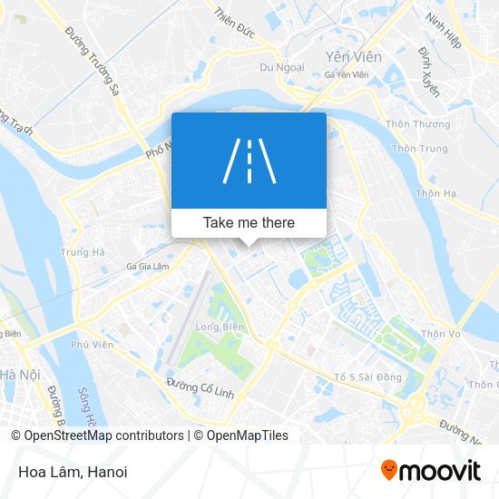 Hoa Lâm map