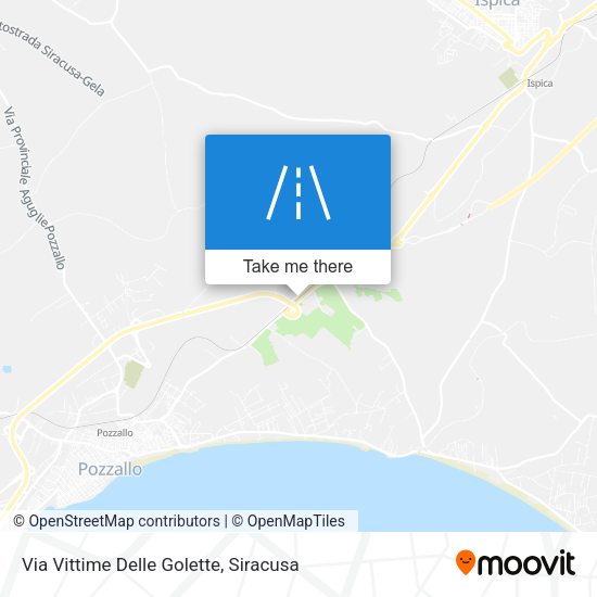 Via Vittime Delle Golette map