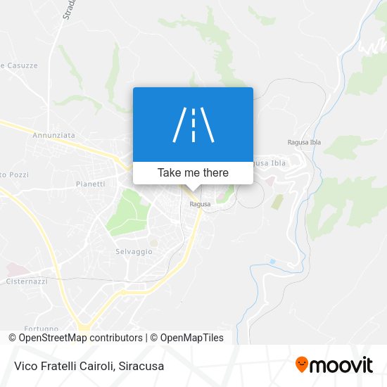 Vico Fratelli Cairoli map
