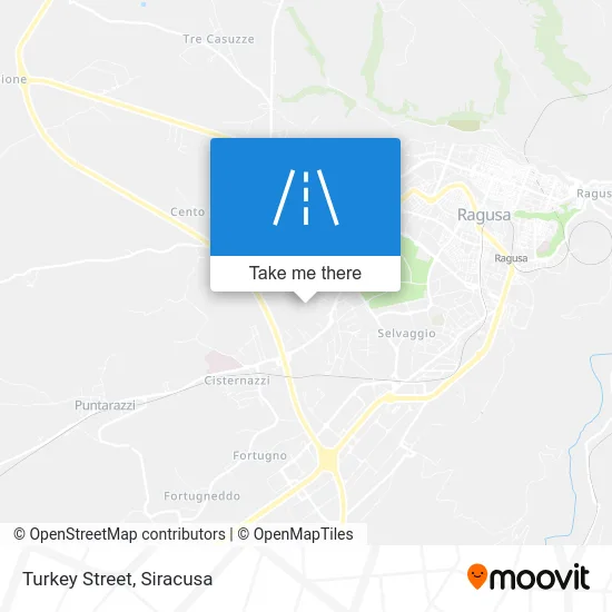 Turkey Street map