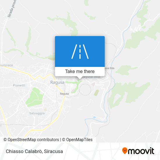 Chiasso Calabrò map