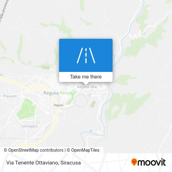 Via Tenente Ottaviano map