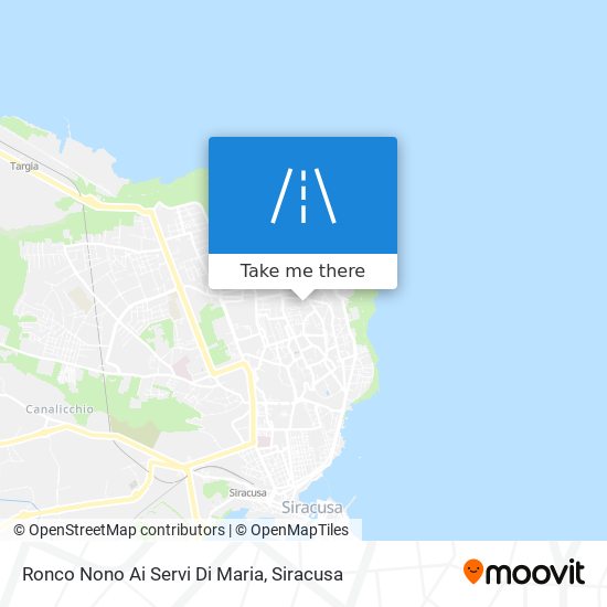 Ronco Nono Ai Servi Di Maria map