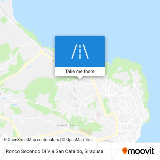 Ronco Secondo Di Via San Cataldo map