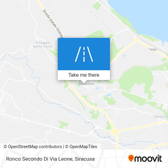 Ronco Secondo Di Via Leone map