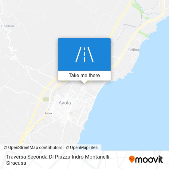 Traversa Seconda Di Piazza Indro Montanelli map