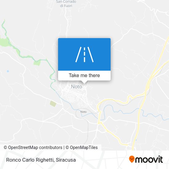 Ronco Carlo Righetti map