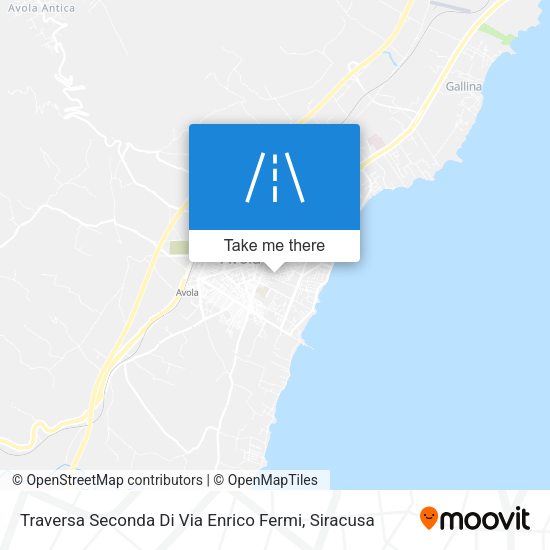 Traversa Seconda Di Via Enrico Fermi map