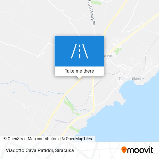 Viadotto Cava Patiddi map