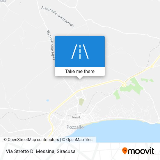 Via Stretto Di Messina map
