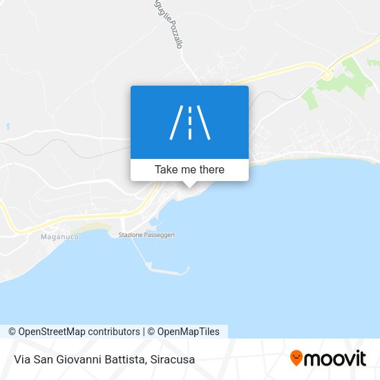 Via San Giovanni Battista map