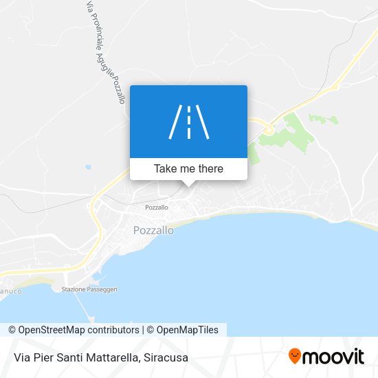 Via Pier Santi Mattarella map