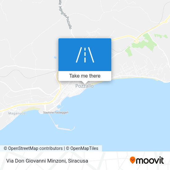 Via Don Giovanni Minzoni map