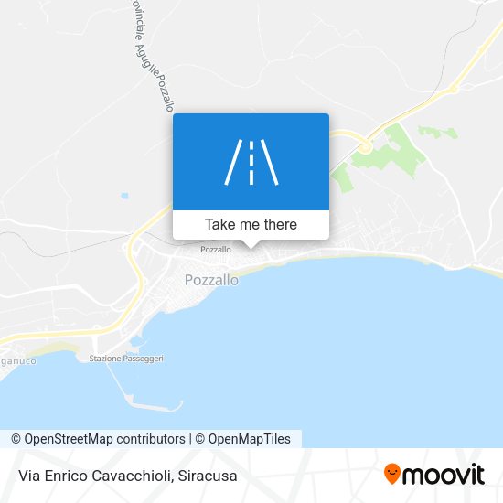 Via Enrico Cavacchioli map