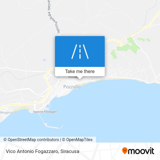 Vico Antonio Fogazzaro map