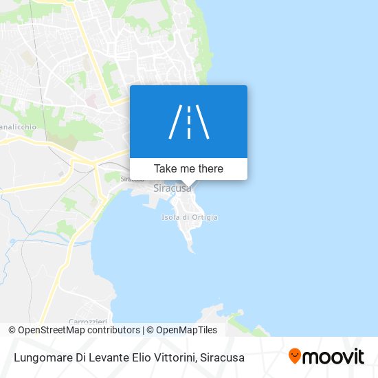 Lungomare Di Levante Elio Vittorini map