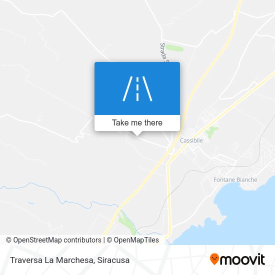 Traversa La Marchesa map