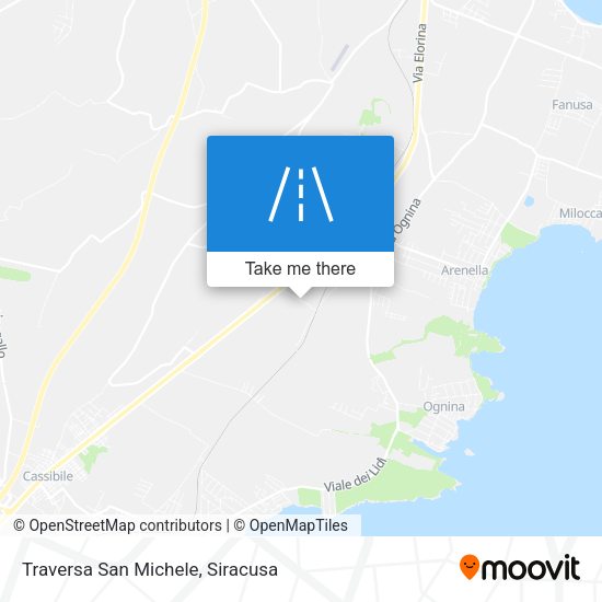 Traversa San Michele map