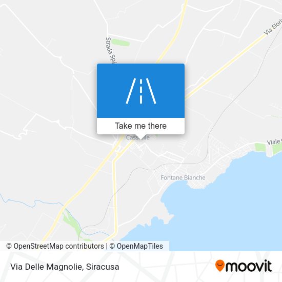 Via Delle Magnolie map
