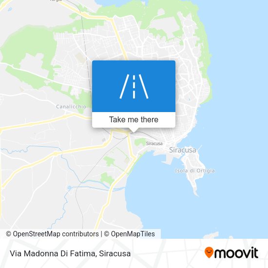 Via Madonna Di Fatima map