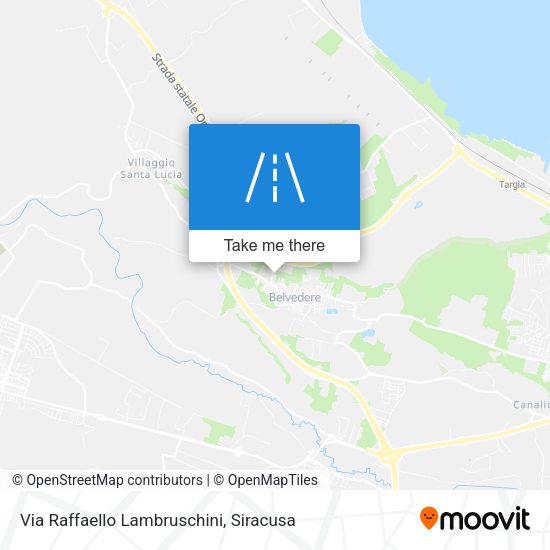 Via Raffaello Lambruschini map