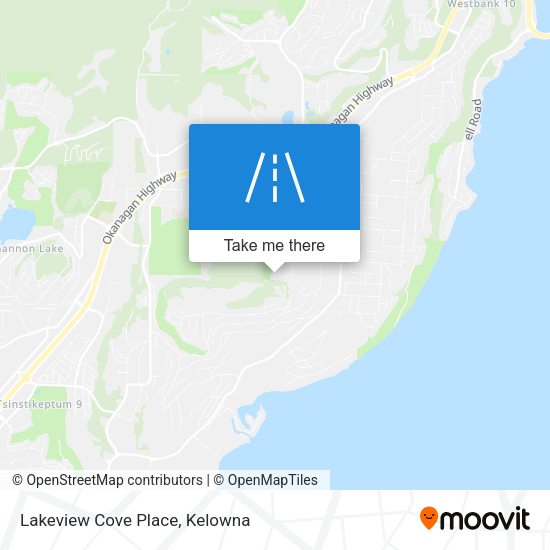Lakeview Cove Place map