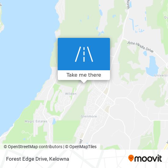 Forest Edge Drive map