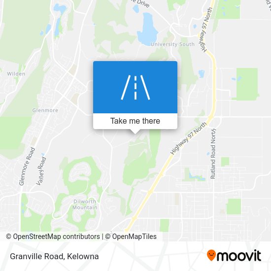 Granville Road map