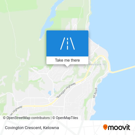 Covington Crescent map