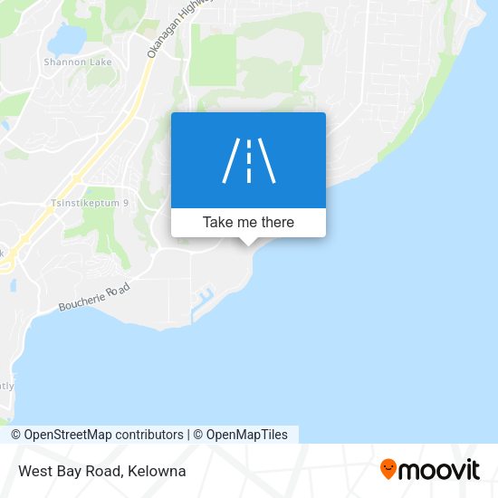 West Bay Road plan