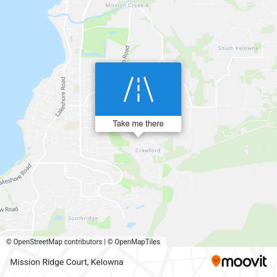 Mission Ridge Court map