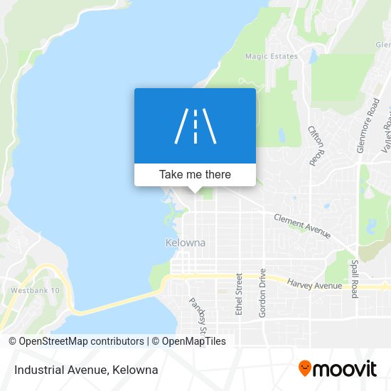 Industrial Avenue map