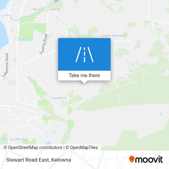 Stewart Road East map