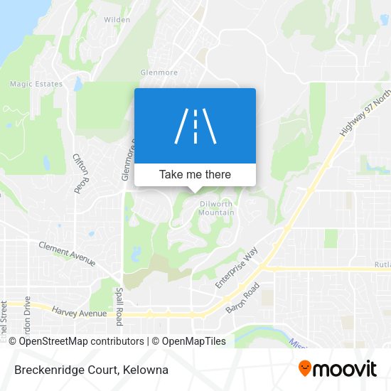Breckenridge Court map
