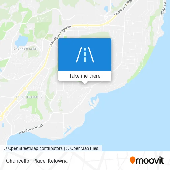 Chancellor Place map