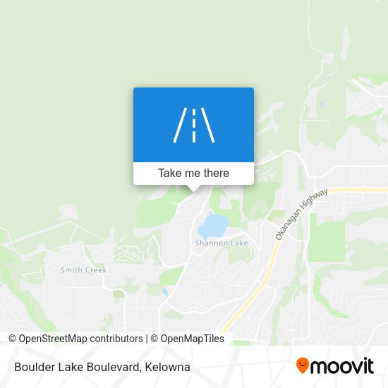 Boulder Lake Boulevard plan