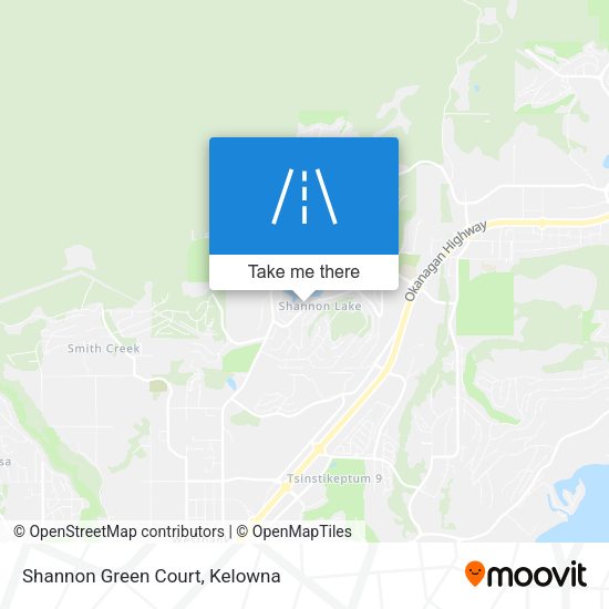 Shannon Green Court map