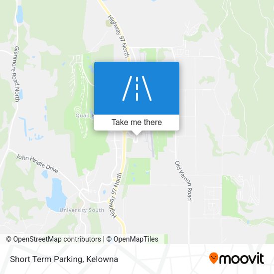 Short Term Parking map