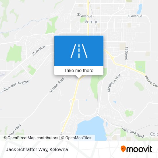 Jack Schratter Way map