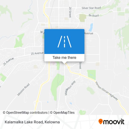 Kalamalka Lake Road plan